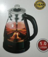 Wega Multi-Functiopn Electric Automatic Glass Tea Pot 1 Liter