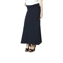 Nine Maternity Navy Long Maternity Skirt For Women