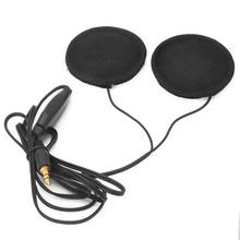 Motorcycle Helmet Headphones Headset for MP3 Player / GPS - Black