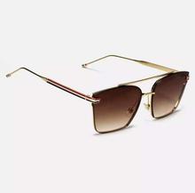 Metal Fashion Flat Retro Trendy Sunglasses - Unisex