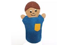 Handmade Little Boy Hand Puppet For Kids