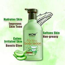 WOW Aloe Vera Body Lotion, Ultra Light Hydration, 300ml