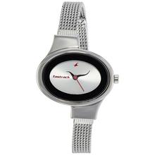 Fastrack Analog Silver Dial Women's Watch-6015SM01