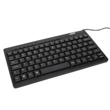 JD Pro KB8006M Mini Multimedia USB Keyboard - Black