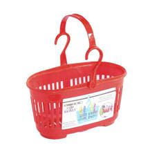Red Plastic Clip Basket