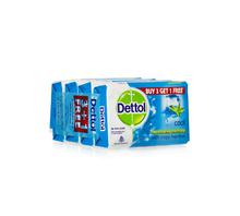 Dettol Cool Soap pack of 4 (75gm)