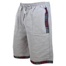 Grey Linen Shorts for Men