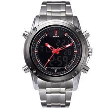 HPOLW Men Sports Watches Electronic Large Watch Stainless Steel