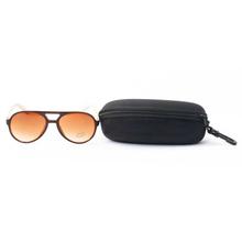 Peanut Brown Frame UV Protection Sunglasses For Women