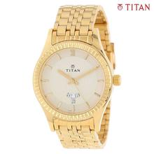 Titan  Regalia Day and Date Function Watch For Men-1528YM05