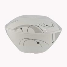 Servewell Galaxy Square Round Bowl with lid 8″