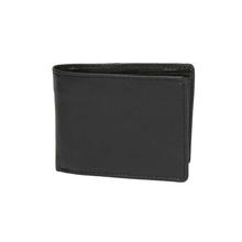 Black Bi-Fold Solid Wallet For Men