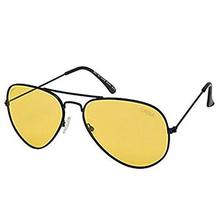 Criba Anti-Reflective Aviator Unisex Sunglasses - (NDYAV|50|Yellow