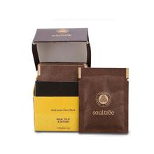 SoulTree Anti-Acne Face Pack With Neem, Tulsi & Vetiver - 50 Gm