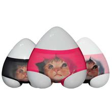 Cat Printed Seamless Panty Pack Of 3