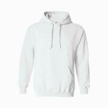 Plain Fleece Hoodie for Unisex- White