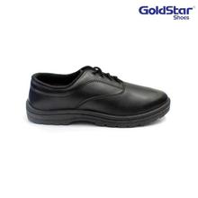 Goldstar Black Formal Lace-Up Shoes For Kids (Boys) - BS 01