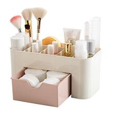 Angel Bear Cosmetic Storage Box Multi Functional Desktop Storage Boxes Drawer Makeup Organizers Storage Boxes (Colour May Vary)