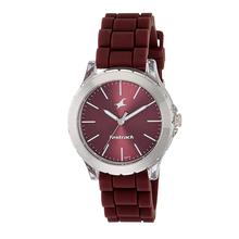 Fastrack Trendies Analog Red Dial Women's Watch-68009PP06
