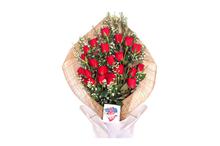 Special Roses Bouquet - Two Dozen