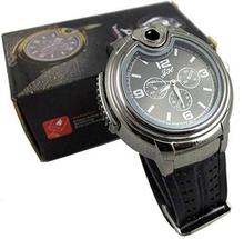 Refillable Butane Gas Cigarette Cigar Lighter Watch