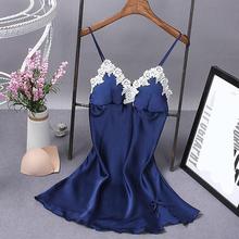 Sexy Lingerie Women Silk Lace Robe Dress Babydoll Sleeveless