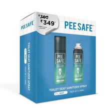 Pee Safe - Toilet Seat Sanitizer Spray 50 ML Mint (Pack of 3)