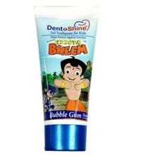 DENTOSHINE Bubble Gum Flavored Gel Toothpaste- 80g