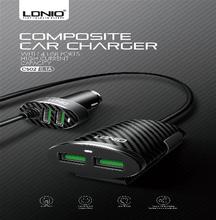 Ldnio C502 5.1a 4 Port Usb Charger Fast Charger With Extension Cable