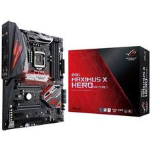 ASUS ROG MAXIMUS X HERO [8TH/ ATX, 4 X DIMM, OC 4133 MHz, GAMEFIRST, DP, Gold Plated Audio Jacks, RGB, 6 x PCIe] Motherboard