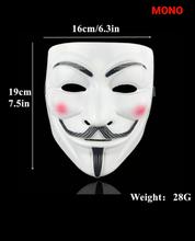 Hacker Mask Halloween, Christmas, Party, Movie, Cosplay V For Vendetta Hacker Practical