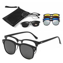 5 in 1 Multi Use Polarized Club Master Sunglass