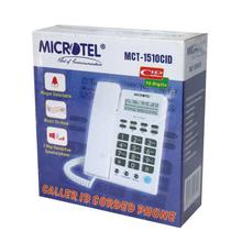 Microtel Caller ID Corded Telephone Set - MCT-1510CID White