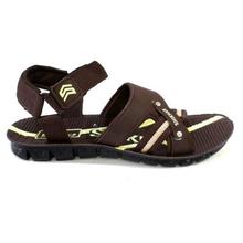 Shikhar Shoes Coffee Brown Strap-On Sandals For Men - 9630