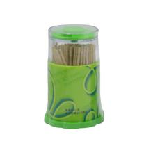 Toothpick Green Box, Round -1 Pc