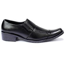 Side Stitched Formal Shoes For Men - (D002) Black