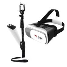 Combo of VR Box & Yunteng YT 1288 Selfie Stick