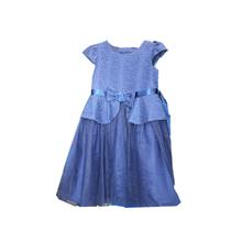 Bow Design Baby Girls Party Dress-04