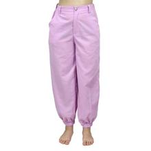 Pink Solid Joggers For Women