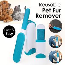 Reusable Pet Fur Remover With Self Cleaning Base