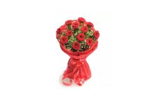 Lovely Red Roses Bouquet