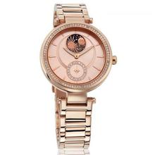 Titan 95085WM01 Pink Dial Analog Watch For Men - Rose Gold