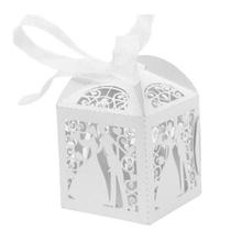 50 Pcs/Lot Mr & Mrs Wedding Candy Box Sweets Gift Favor Boxes with