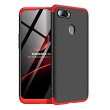 GKK 360° Protective Case For Oppo F9 -Red/Black