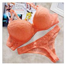 ROPALIA Luxury Sexy Thong France Embroidered Lace Bra Sets