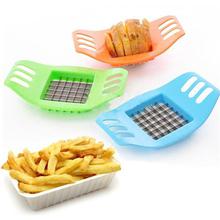 New French Fry Potato Chip Cut Cutter Vegetable Fruit Slicer Chopper Chipper Blade Cutter kitchen Cooking Tools Accessories fkk4