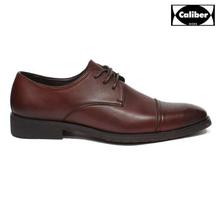 Caliber Shoes Wine Red Wing Tip Lace Up Formal Shoes For Men - ( T 505 C)