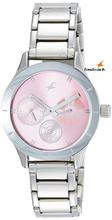 Fastrack Pink Dial Analog Watch For Women -6078SM07