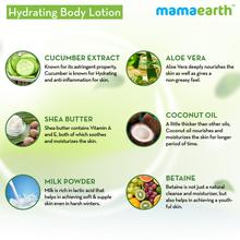 Mamaearth Hydrating Body Lotion With Cucumber & Aloevera