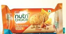 Britannia Nutri Choice Oats Orange Cookies 75 gm